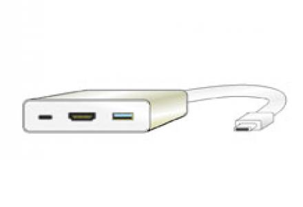 USB C to HDMI 2.0, Type A, Type C Mini Dock